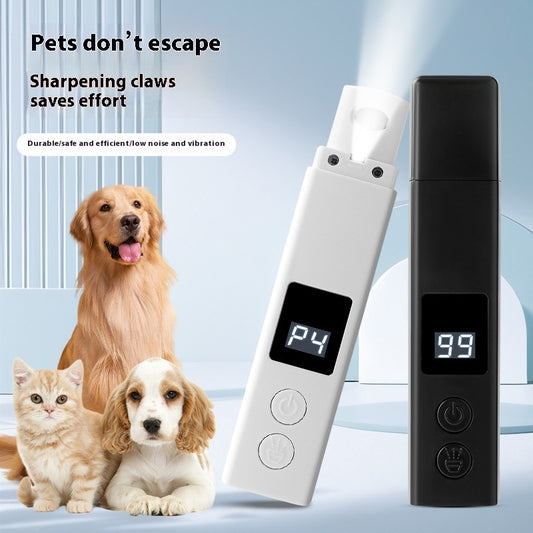 Electric Charging Dust Cover With Light Pets Nail