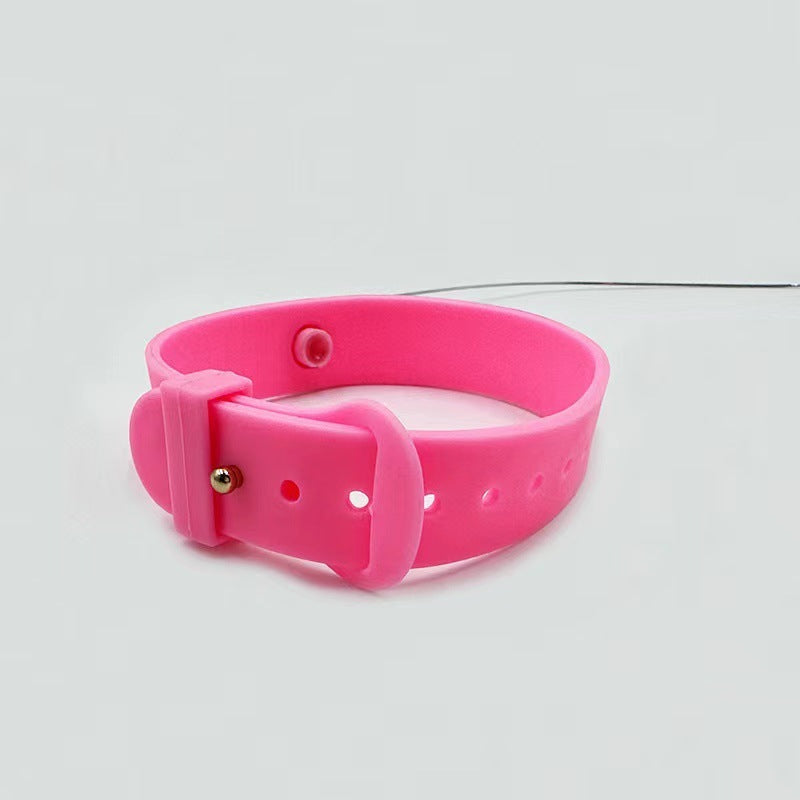 Cat Collar Toy Attached Silicone