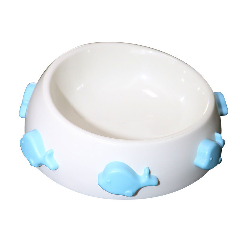 Color accessories anti-skid dog bowl