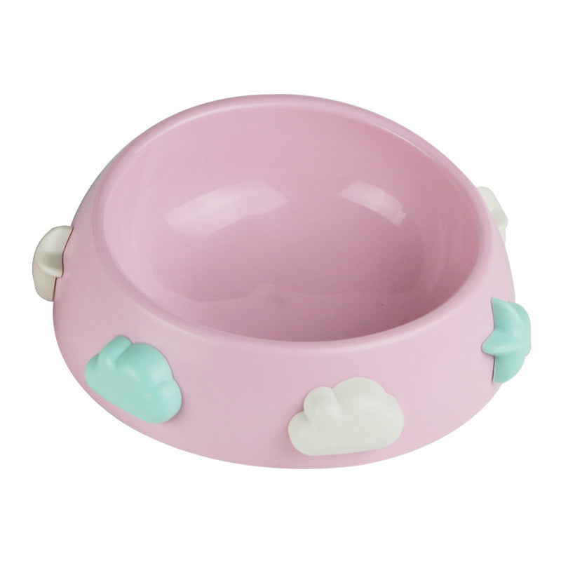 Color accessories anti-skid dog bowl