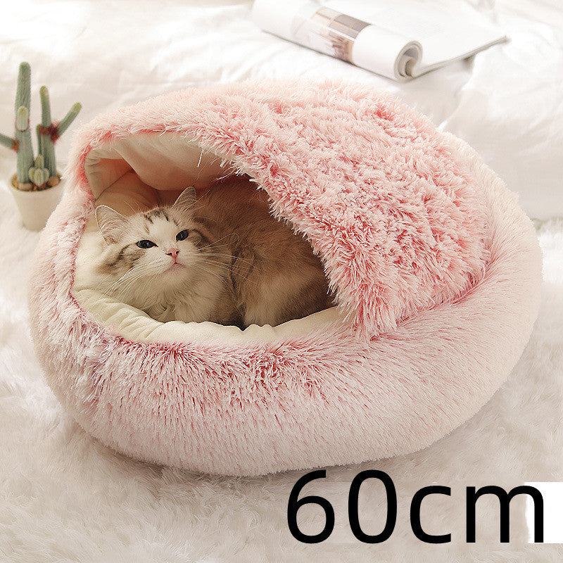 2 In 1 Dog And Cat Bed Pet Winter Bed