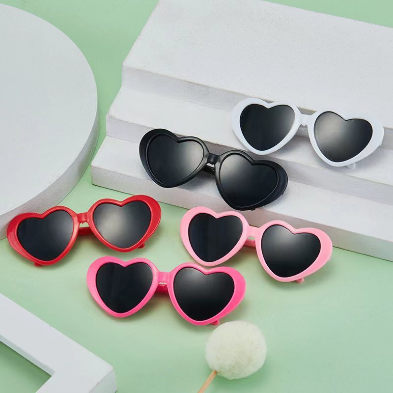 Doll Cool Glasses Pet Sunglasses For Doll Grils Small Pet Cat Toy